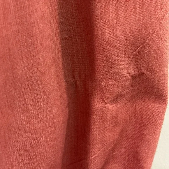 Umgee Embroidered Tunic Top Womens Sz M Rust Floral Boho Flowy Tassel Peasant - Picture 6 of 6